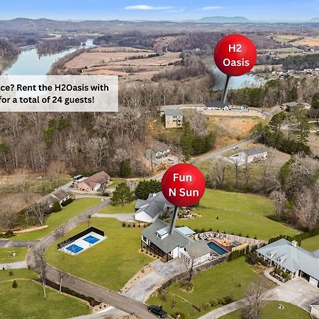 H2Oasis Incredible Pool Retreat With Mountains Views! Villa Сивиървил Екстериор снимка